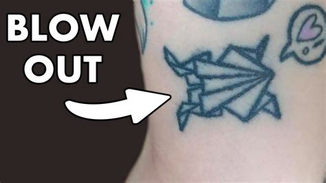 how to fix blown out tattoo